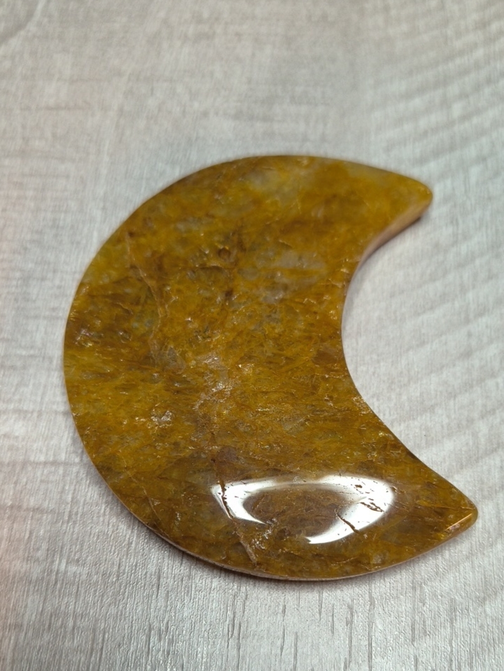#22 Golden Healer Quartz Moon